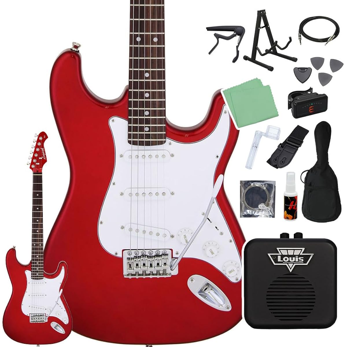 LEGEND LST-Z CACA Electric Guitar Beginner 14-piece Set [With Mini Amplifier] Legend