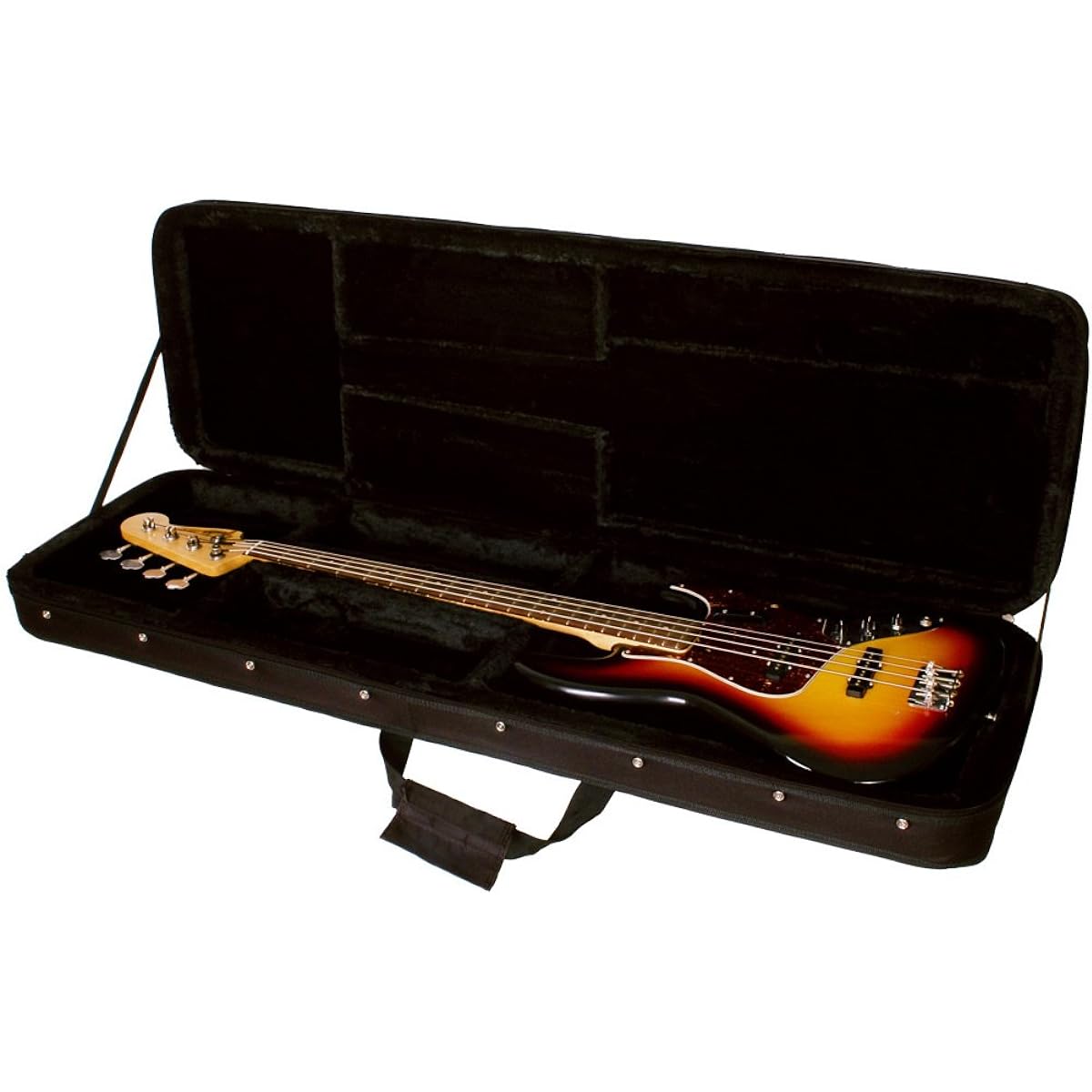 KC Lightweight semi-hard case for electric bass SEB-100 (compatible with jazz bass/precision bass)