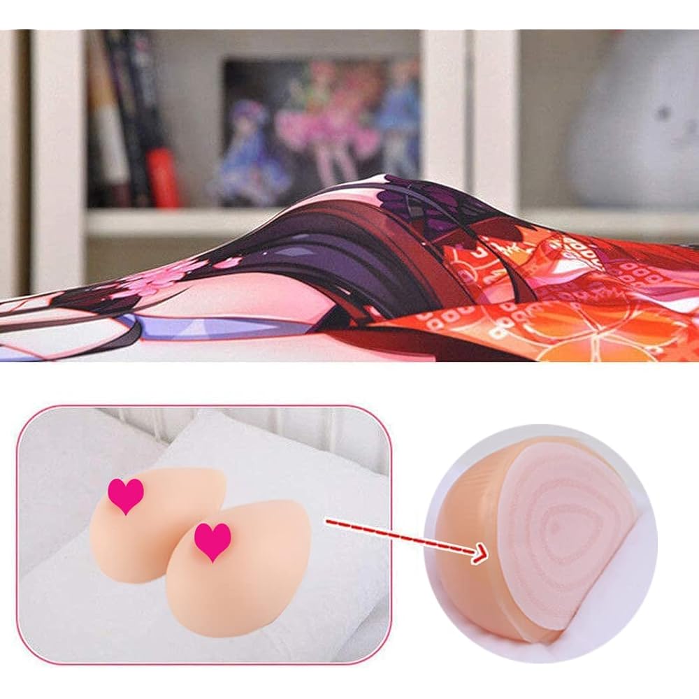 Body Pillow Cover Anime Silicone Breast Hug Body Pillow (160*50cm, Cup E)