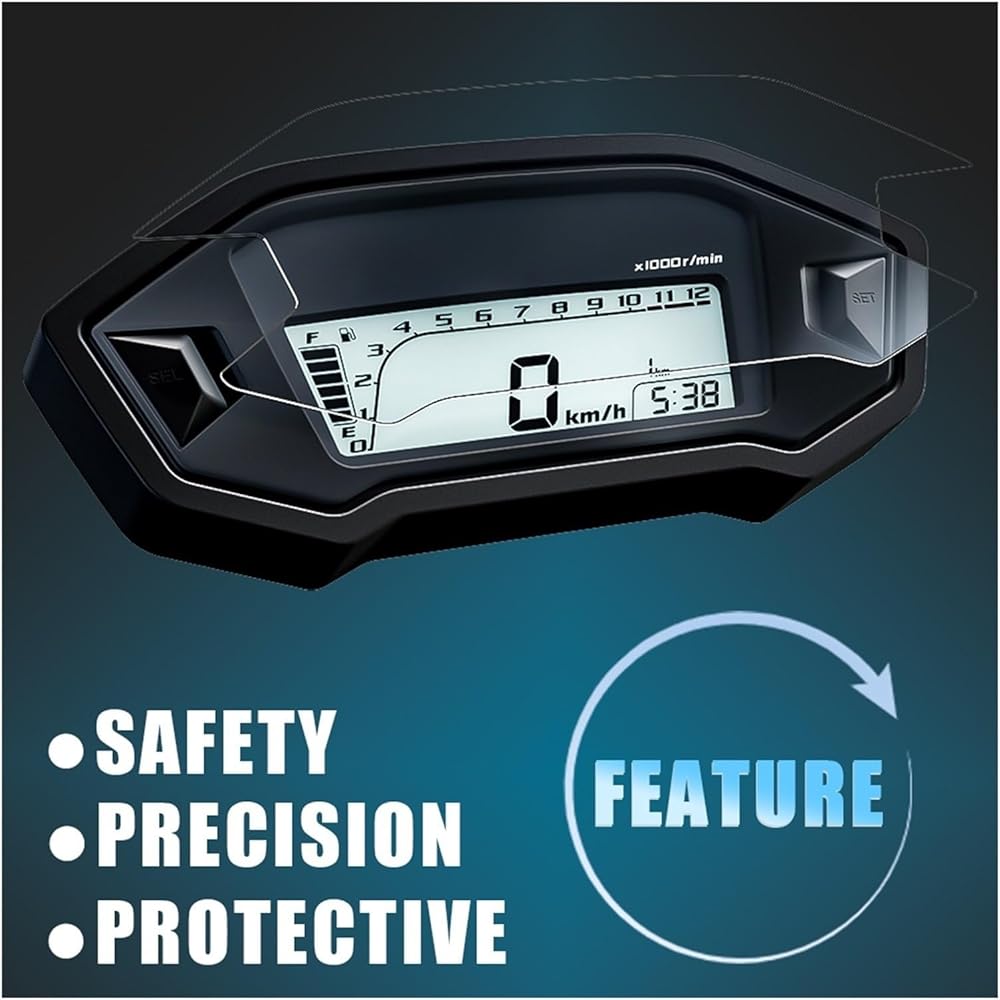 Fits for Honda 400X CB400F CBR400R CRF250L MSX125 Grom CRF250 Rally CBR500R CBR500F Motorcycle Scratch Dashboard Screen Protector Instrument