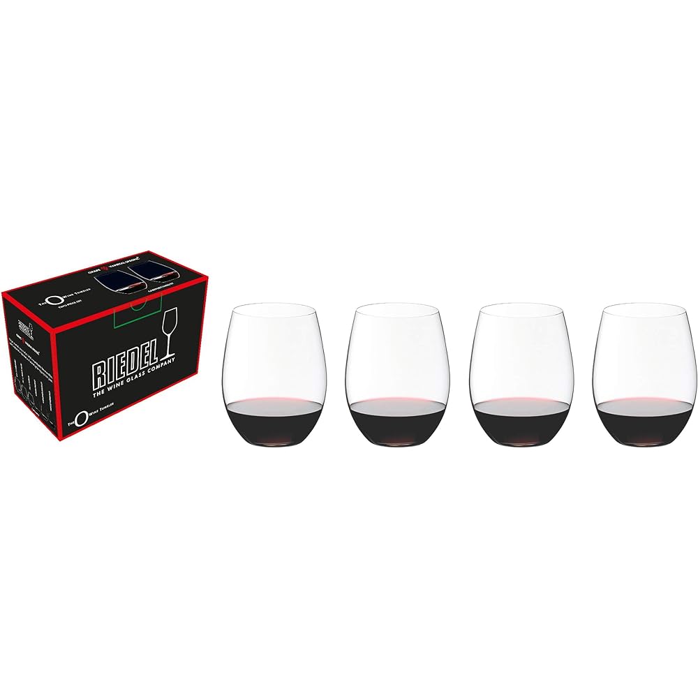 [Genuine] RIEDEL Red Wine Glass Set of 8 Riedel O Cabernet Merlot 600ml 0414/0-8