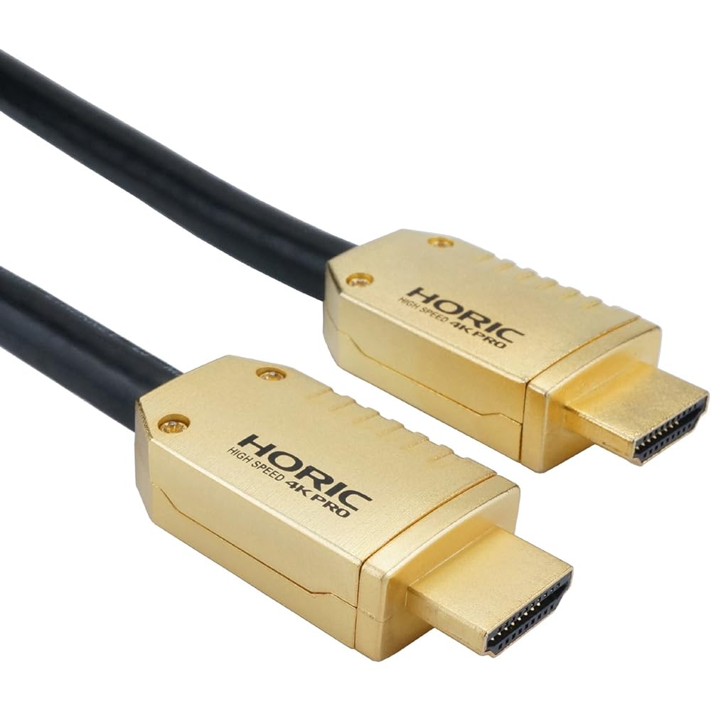 Horlick 4KPRO HDMI Cable 5m Gold HG-HDMI50-143GD