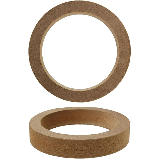 Audiopipe RING35R Nippon 3.5 Mdf Speaker Rings [Pair]