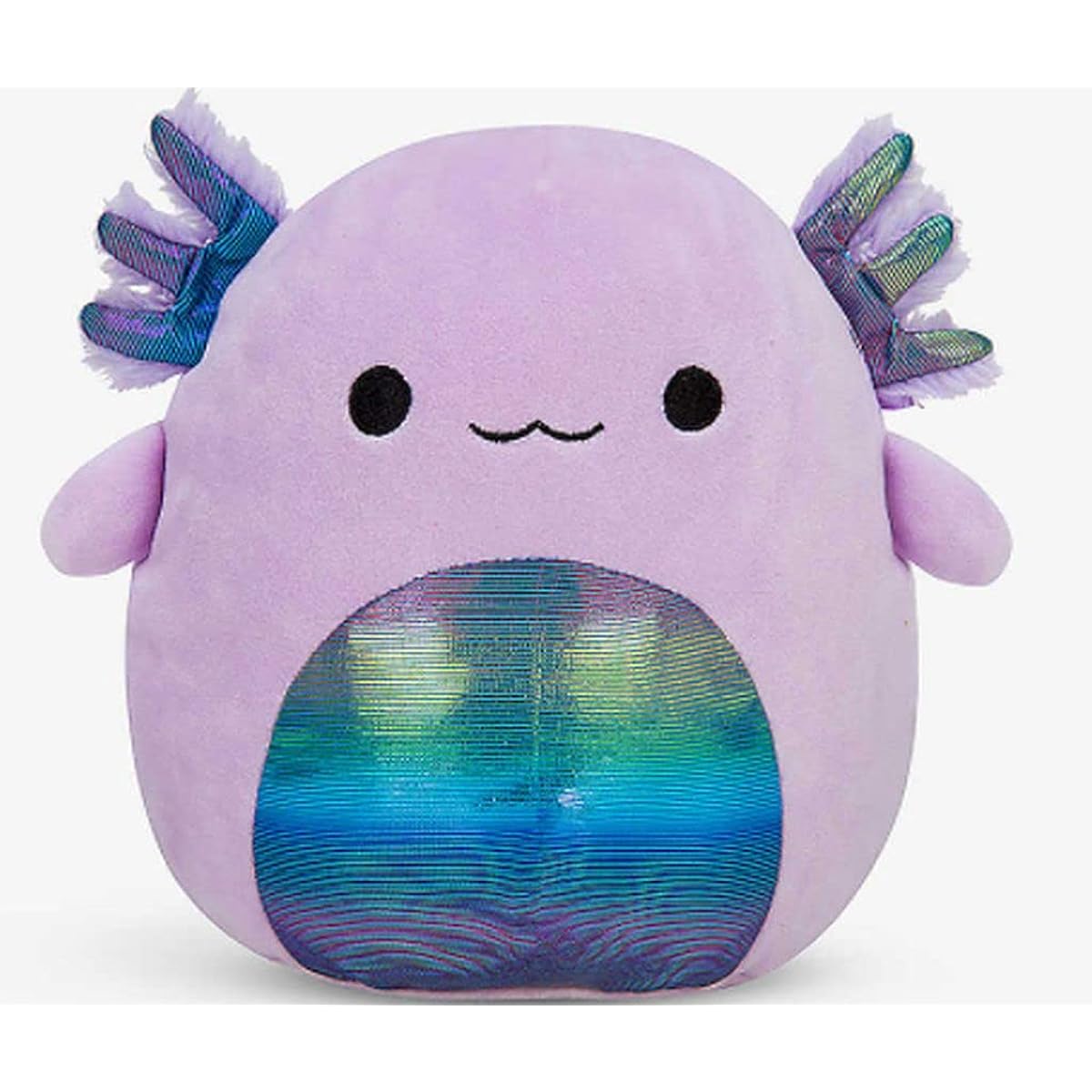 Squishmallows 7.5" Monica Purple Rainbow Accessory Plush Animal Soft Toy