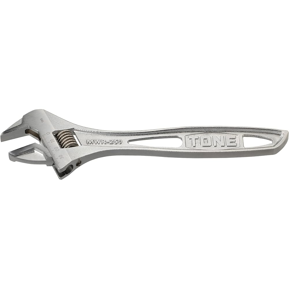 TONE Adjustable Wrench (with scale) MWR-375 Total length 375mm