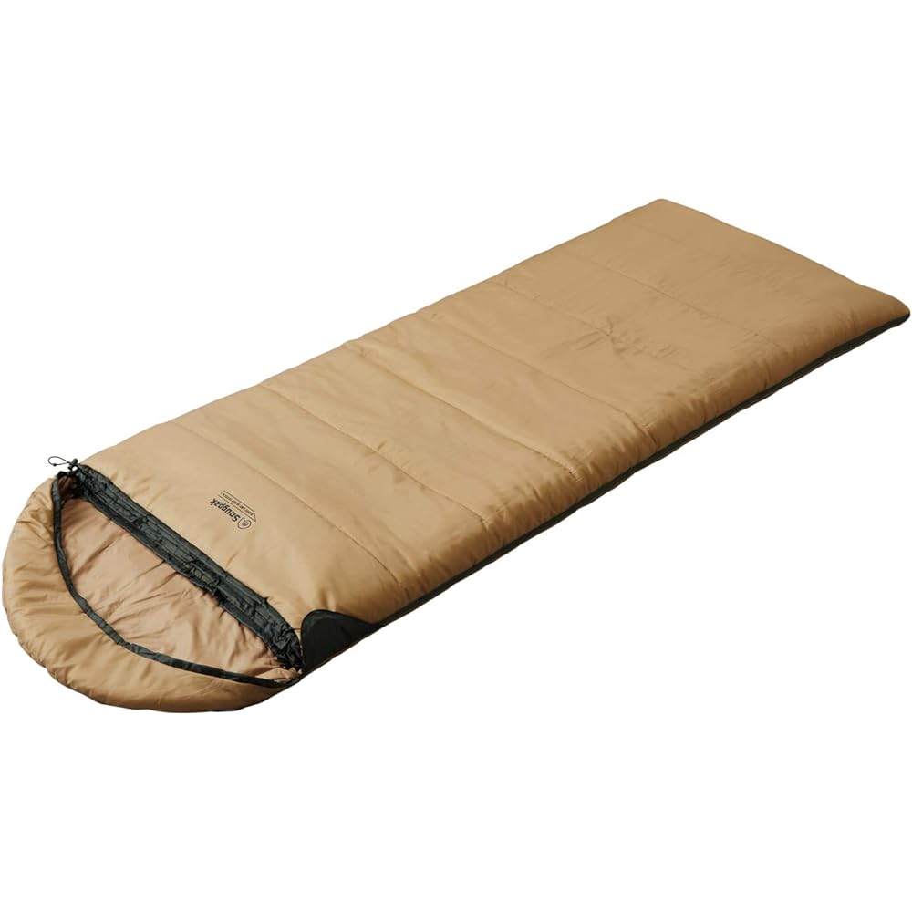 Snugpak Sleeping Bag Base Camp Sleep System Desert Tan/Olive Suitable for All Seasons [Comfortable Temperature 3°C to -12°C] (Japanese Genuine Product)