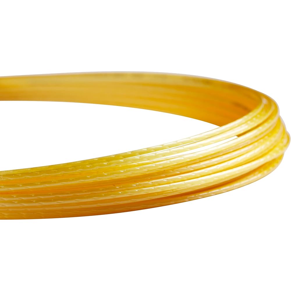 LUXILON Tennis String Gut Single Tension/200m Reel 4G [125/130/Rough 125/Soft 125] Mono Filament