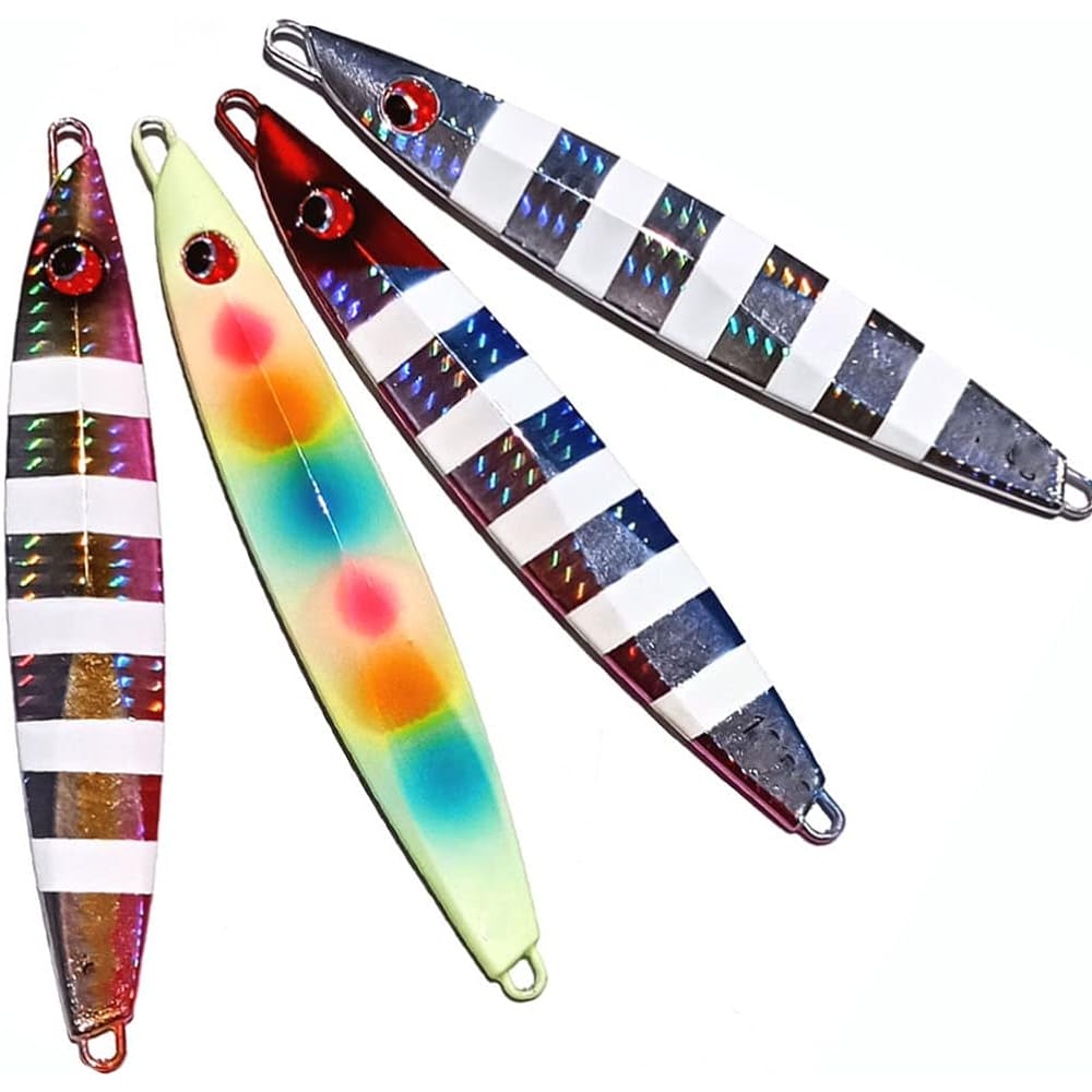 Metal jig 4 colors 1 set 60g/80g/100g/120g/150g