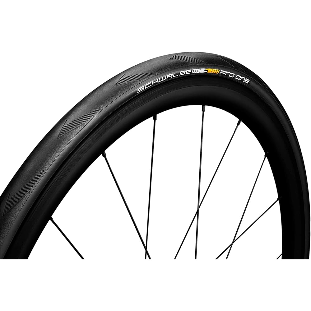 [Genuine] Schwalbe Pro One TLE Type 700x25C Tubeless Easy Kevlar Bead 11653974 [Road/Race] Black