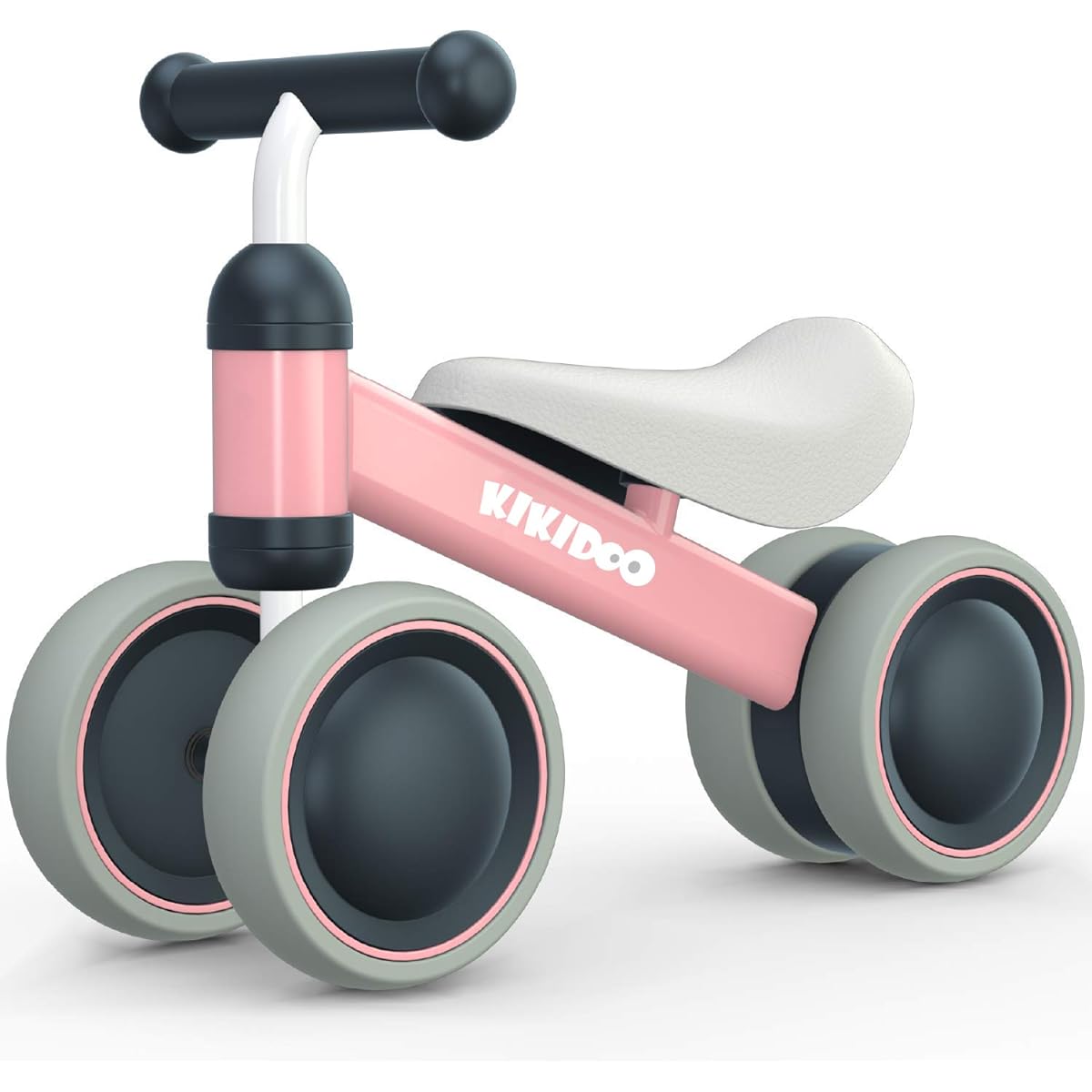 Kikidoo Baby Balance Bike - Baby Bicycle 6-24 Months Sturdy Balance Bike for 1 Year Old Perfect First Bike or Birthday Gift Safe Riding Toy for 1 Year Old Boy Girl Baby Bike