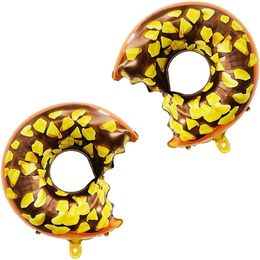 2pcs Donut Foil Balloons Birthday Baby Shower Party Decoration Supplies