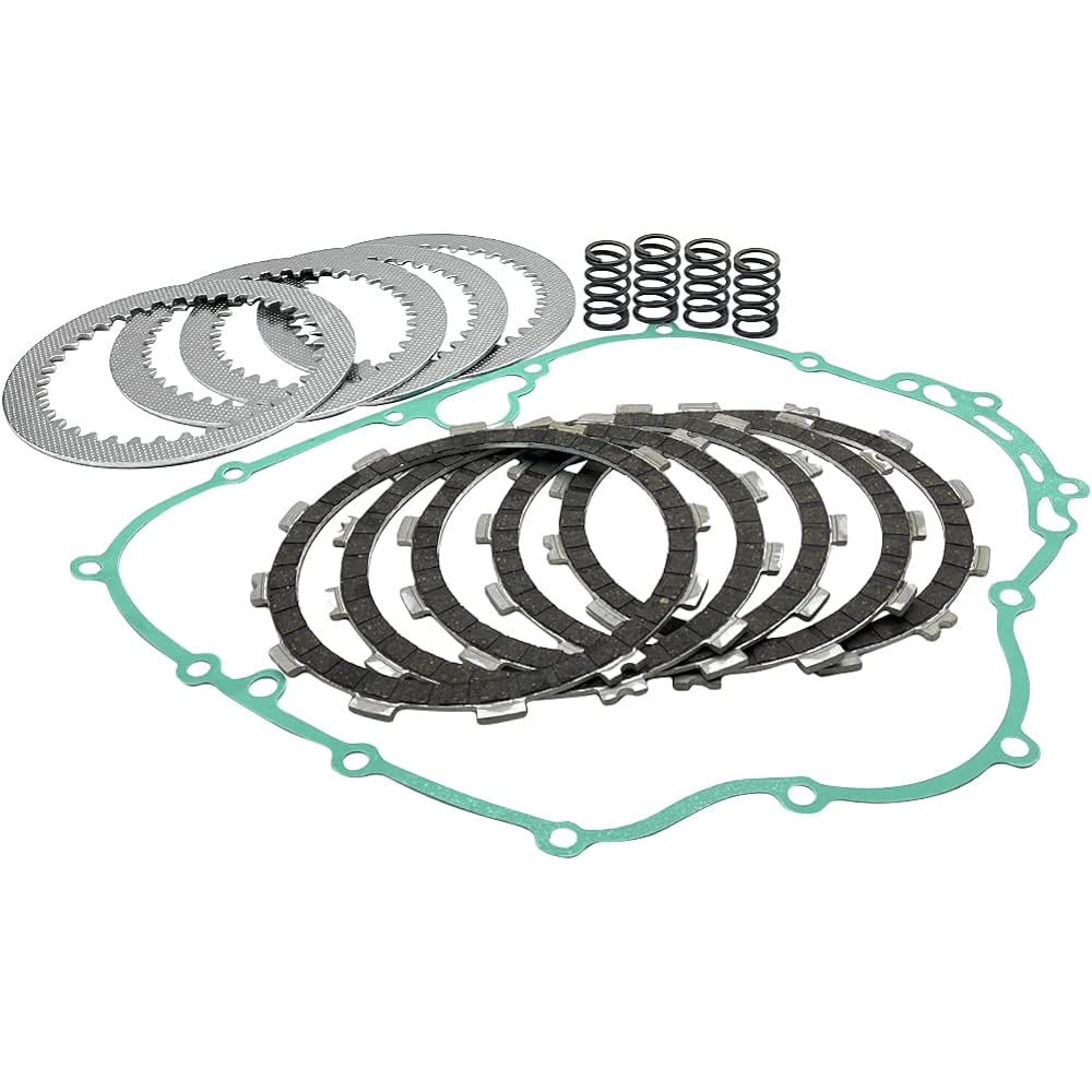 JINFANNIBI Clutch Kit Complete Kit Heavy Duty Spring and Gasket for Kawasaki Bayou 300 KLF300 1986-2005 Lakota 300 KEF300 1995-2003