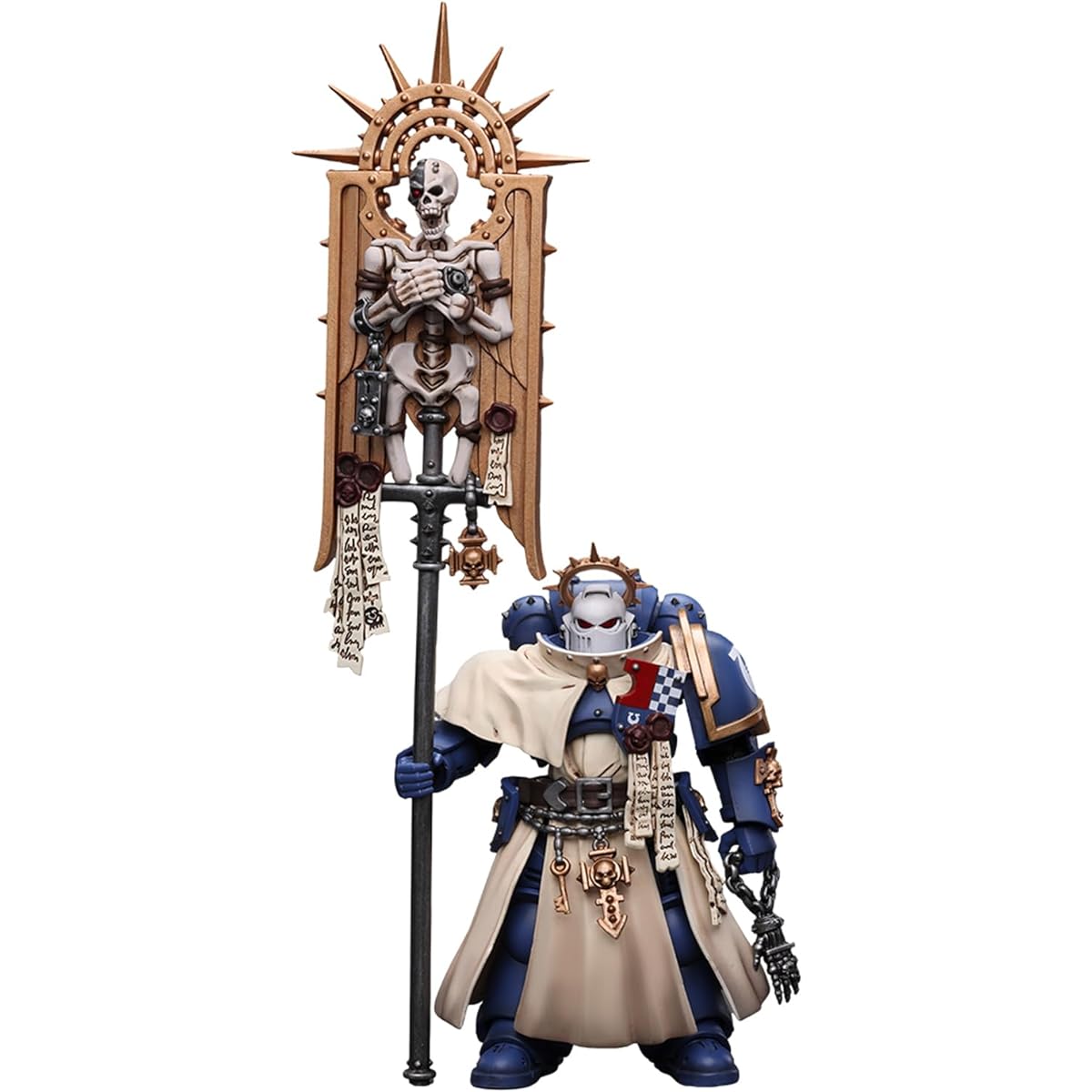 Pipigirl JoyToy 40K Genuine Licensed 1:18 Action Figure Ultramarine Blade Guard Ancient 4.25" Collectible Action Figure Kit (Blade Guard Ancient)