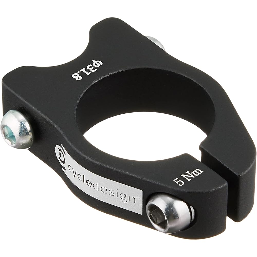 SPC Rear Carrier Seatpost Clamp Black