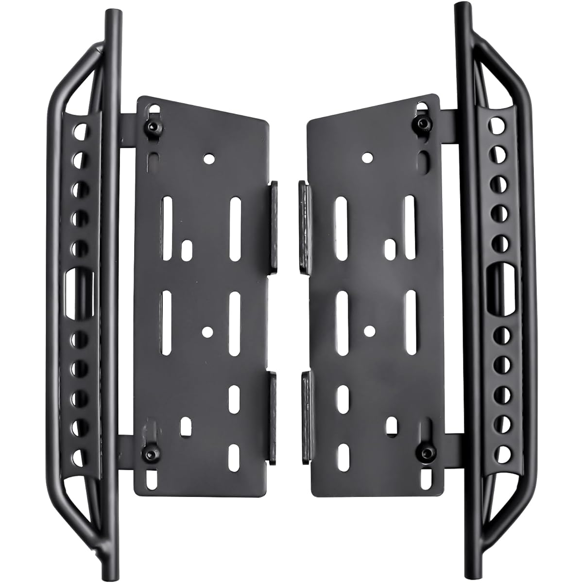 AllinRC RC Car Pedal RC Sideboard 2pcs RC Step Plate Rock Slider for 1:10 RC Crawler Axis SCX10 II 90046 Redcat Gen 7
