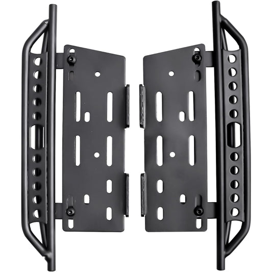 AllinRC RC Car Pedal RC Sideboard 2pcs RC Step Plate Rock Slider for 1:10 RC Crawler Axis SCX10 II 90046 Redcat Gen 7