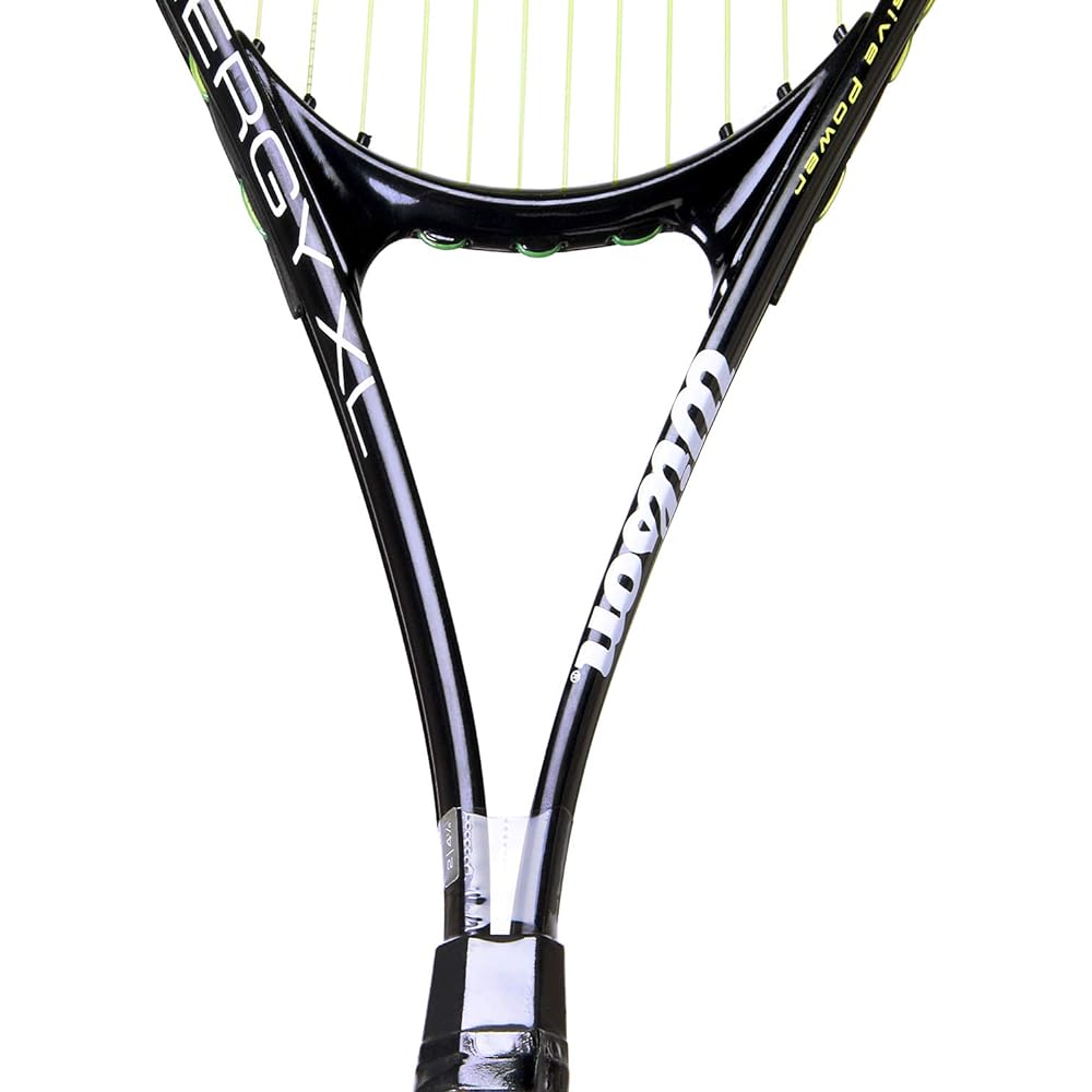 Wilson hard tennis racket for beginners [gut tensioned]