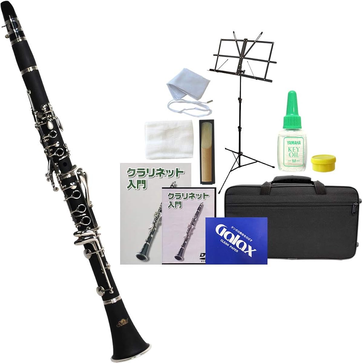 Soleil Clarinet [B Flat] SCL-1 Sakura Musical Instruments Original Beginner Guide Standard Set
