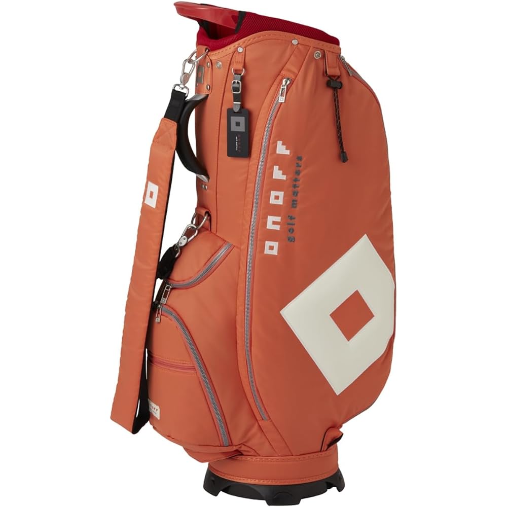 022 Model GLOBERIDE ONOFF Type 9 Caddy Bag Ladies Men Ladies Unisex OB3622 06 Orange