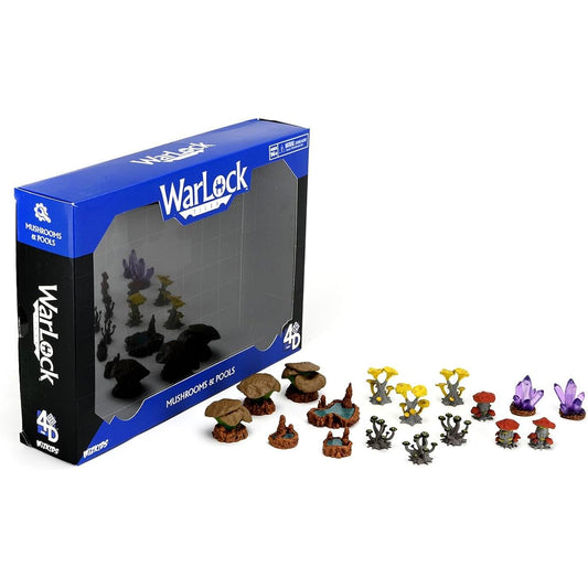 Warlock Tile: Accessories - Mushrooms & Pools