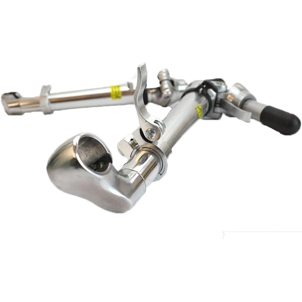 SENQI Handle Foldable Bicycle Electric Vehicle Riser Stem Aluminum Alloy Adjustable Teeth BSZ004