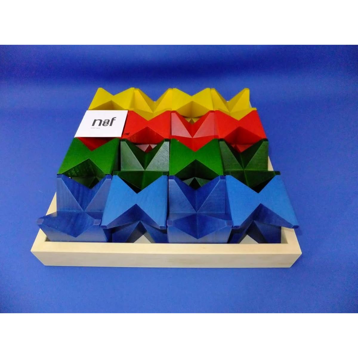 Nefspiel naef building blocks [Regularly imported product] [Comes with bonus domestic wooden box] [Comes with original pattern collection]