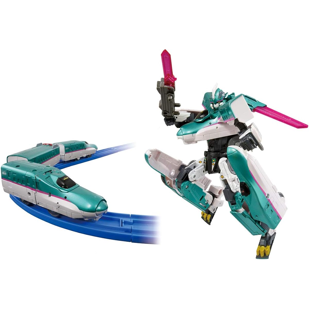 Plarail Shinkansen Transforming Robot Shinkalion DXS Shinkalion E5 Hayabusa Movable Plus