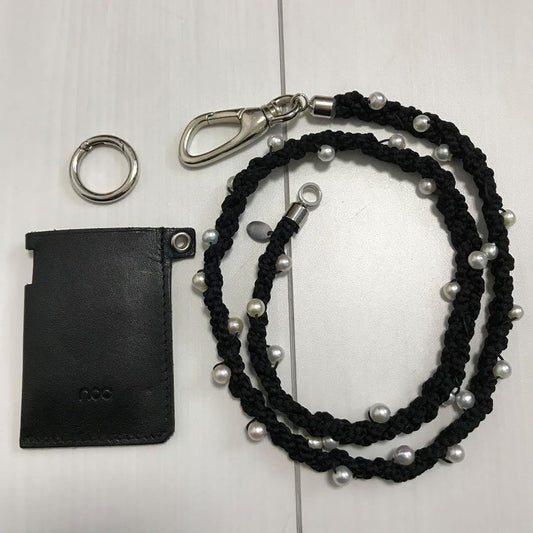 Made in Japan noc PEARL BRAID STRAP MINTIA CASE