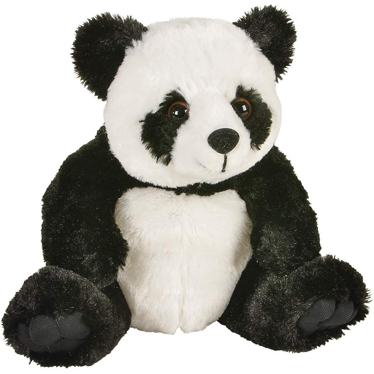 HOWBOUTDIS 8" Panda Plush Stuffed Animal Cute Soft Great Birthday Gift Prize Fundraiser Carnival Prize