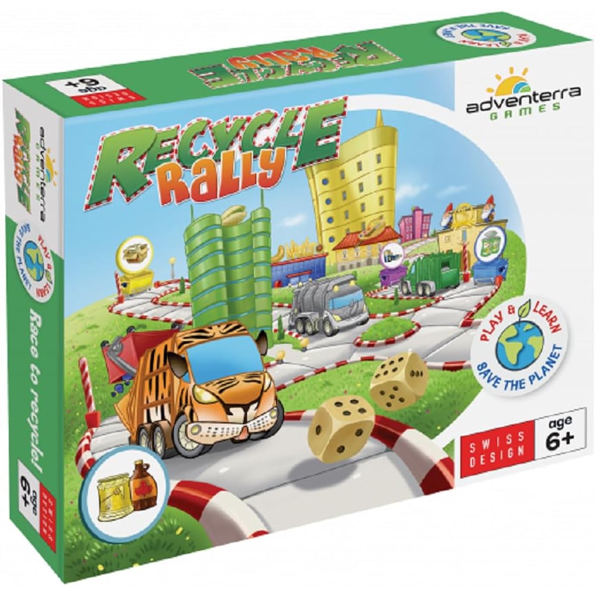 recycling rally board game
