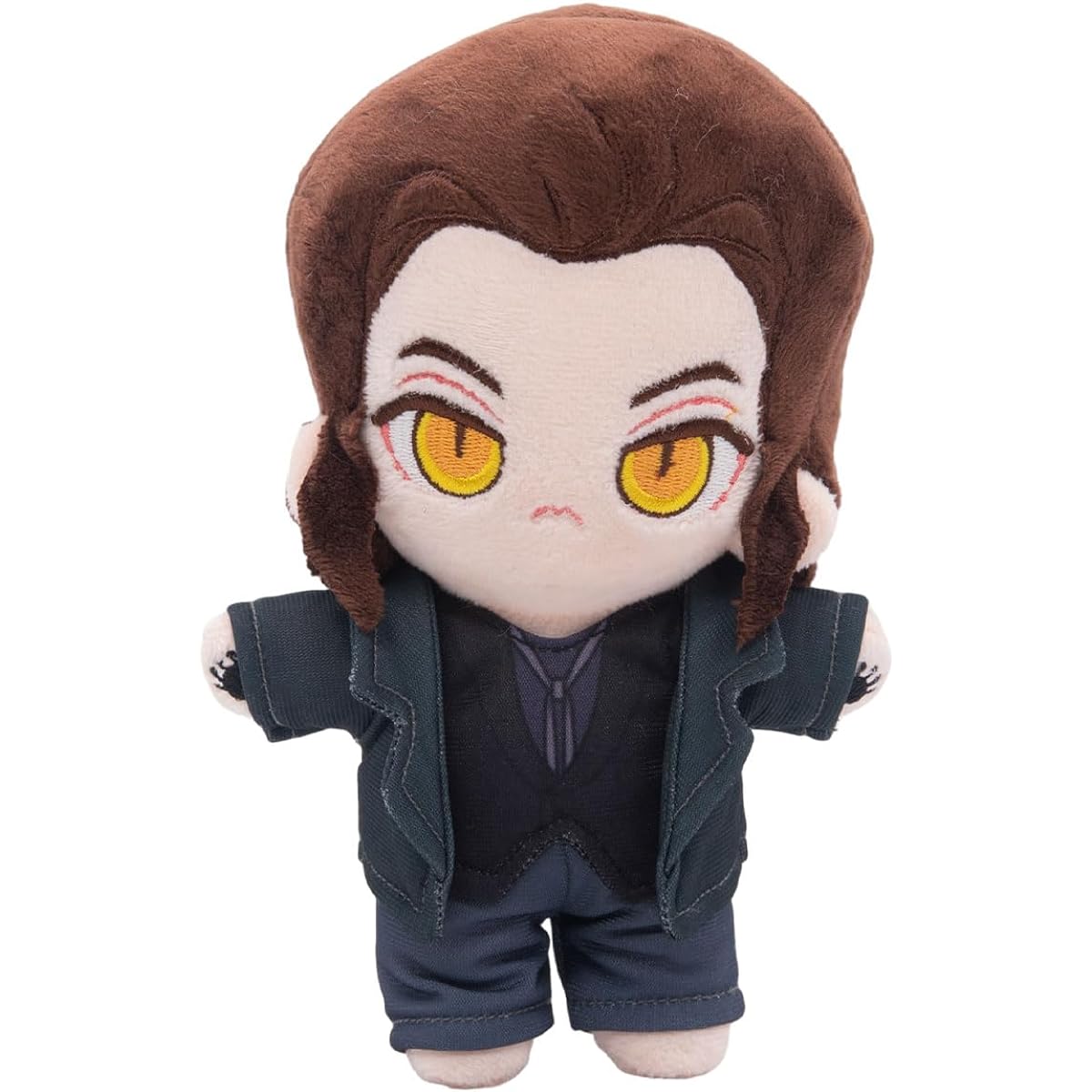 Oumelfs Aziraphale Plush Angel Devil Crowley Doll Figure Stuffed Animal Soft Pillow X-mas Kids Gift 10 Inch