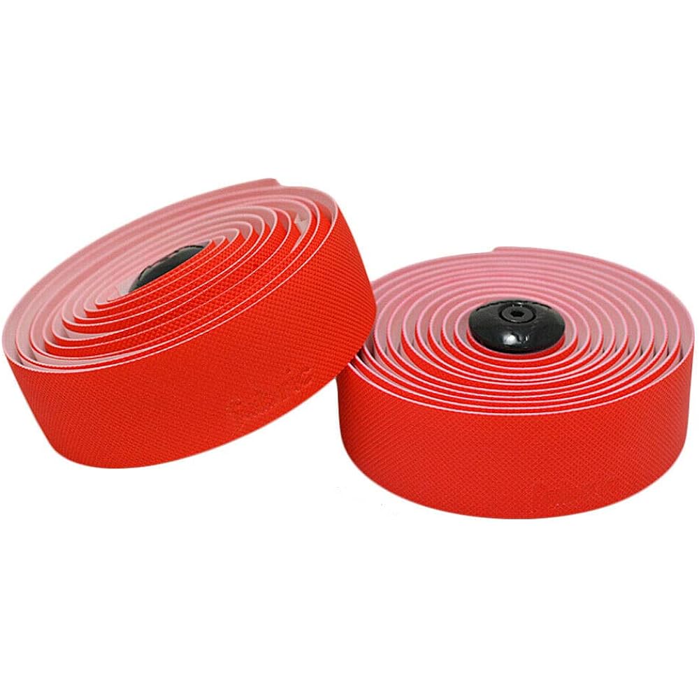 Fabric Knurl Road Bike Bar Tape, Red, VL1927