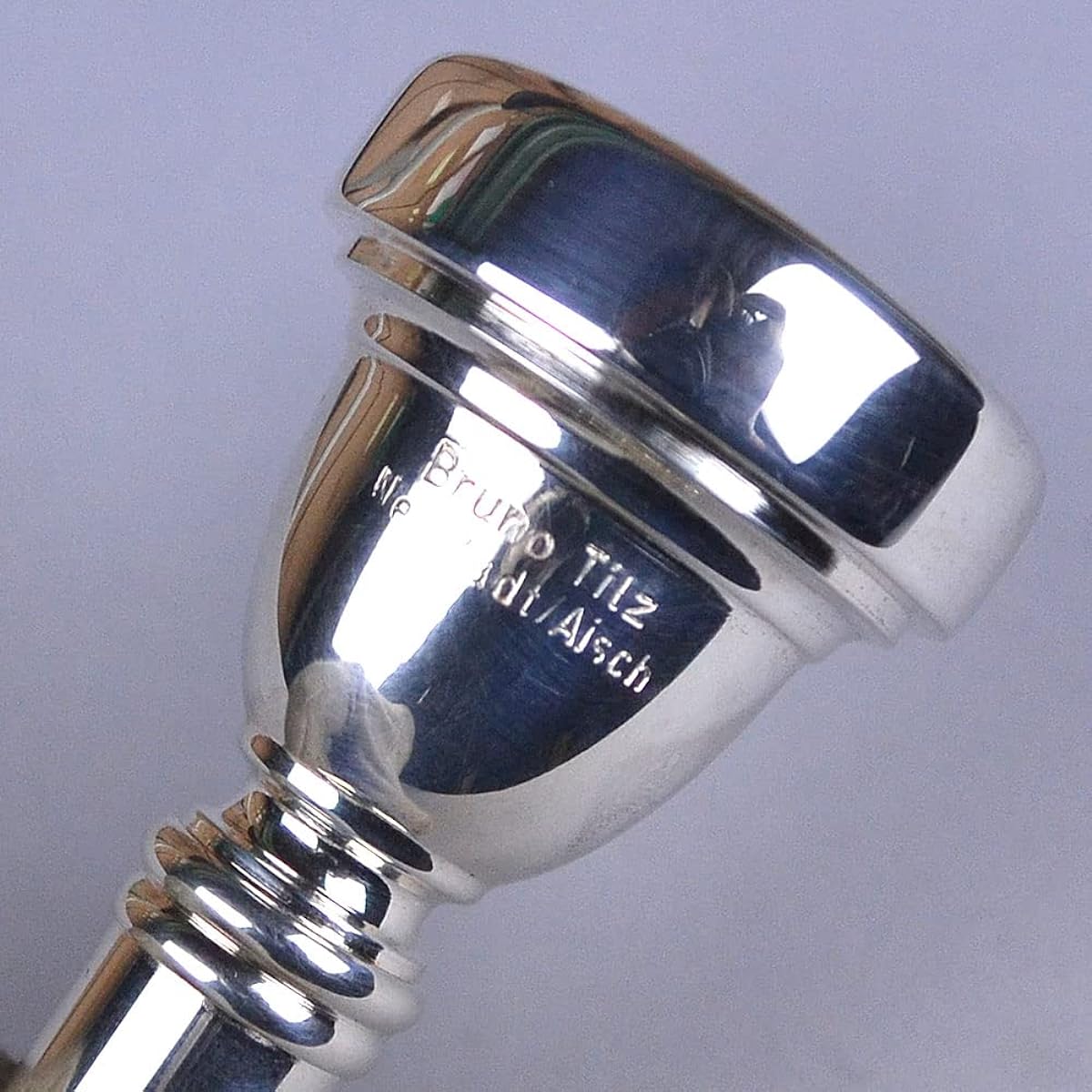 Tilz 6 1/2AL Silver Plated Trombone Mouthpiece Tilz