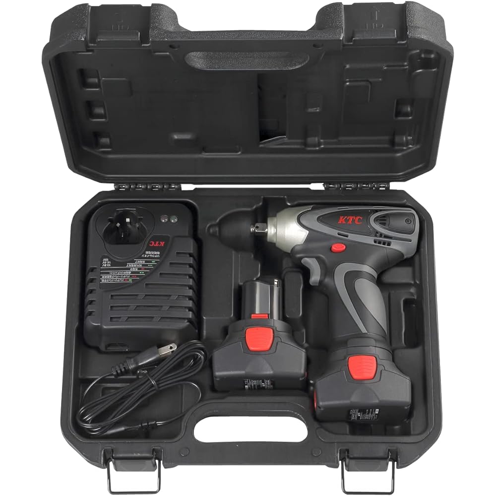 Kyoto Machinery Tools (KTC) 9.5sq. Cordless Impact Wrench Set JTAE315A 110N･m