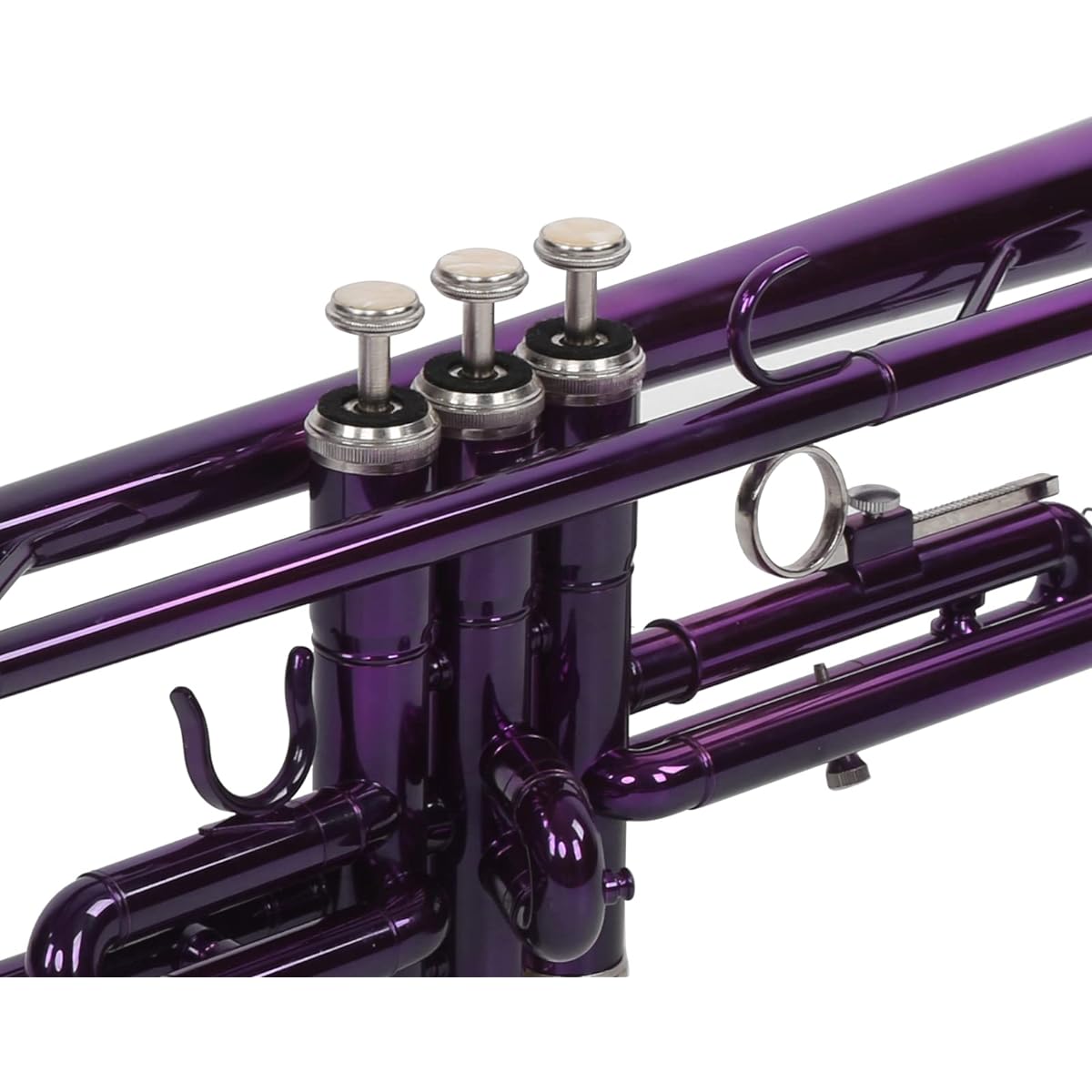 Trumpet Set, Replacement B Flat Trumpet (Purple) for Music Learning