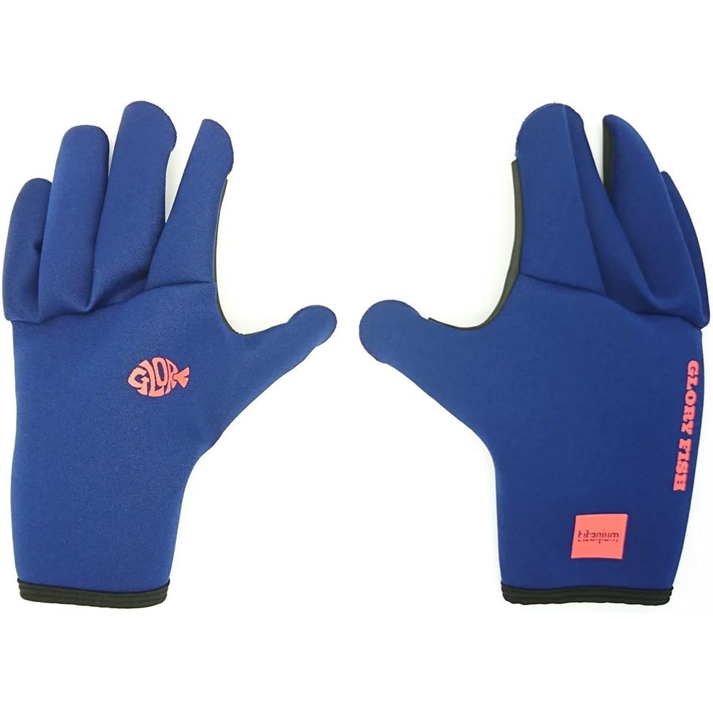 Glory Fish Titanium Gloves NEO 3 Finger Cut BG-001