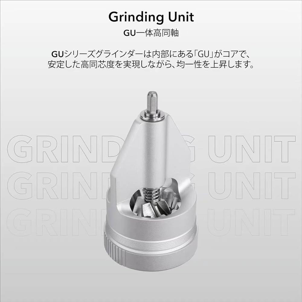 MONTWAVE GU4 Hand Ground Coffee Mill, Capacity 40g, 38mm Stainless Steel 420 Mortar Blades, 40 Level Adjustment, Aluminum Body, Can Be Disassembled to the Blade, Easy to Clean, Compact, Manual Coffee Mill, Coffee Grinder, Brush Included (Green)