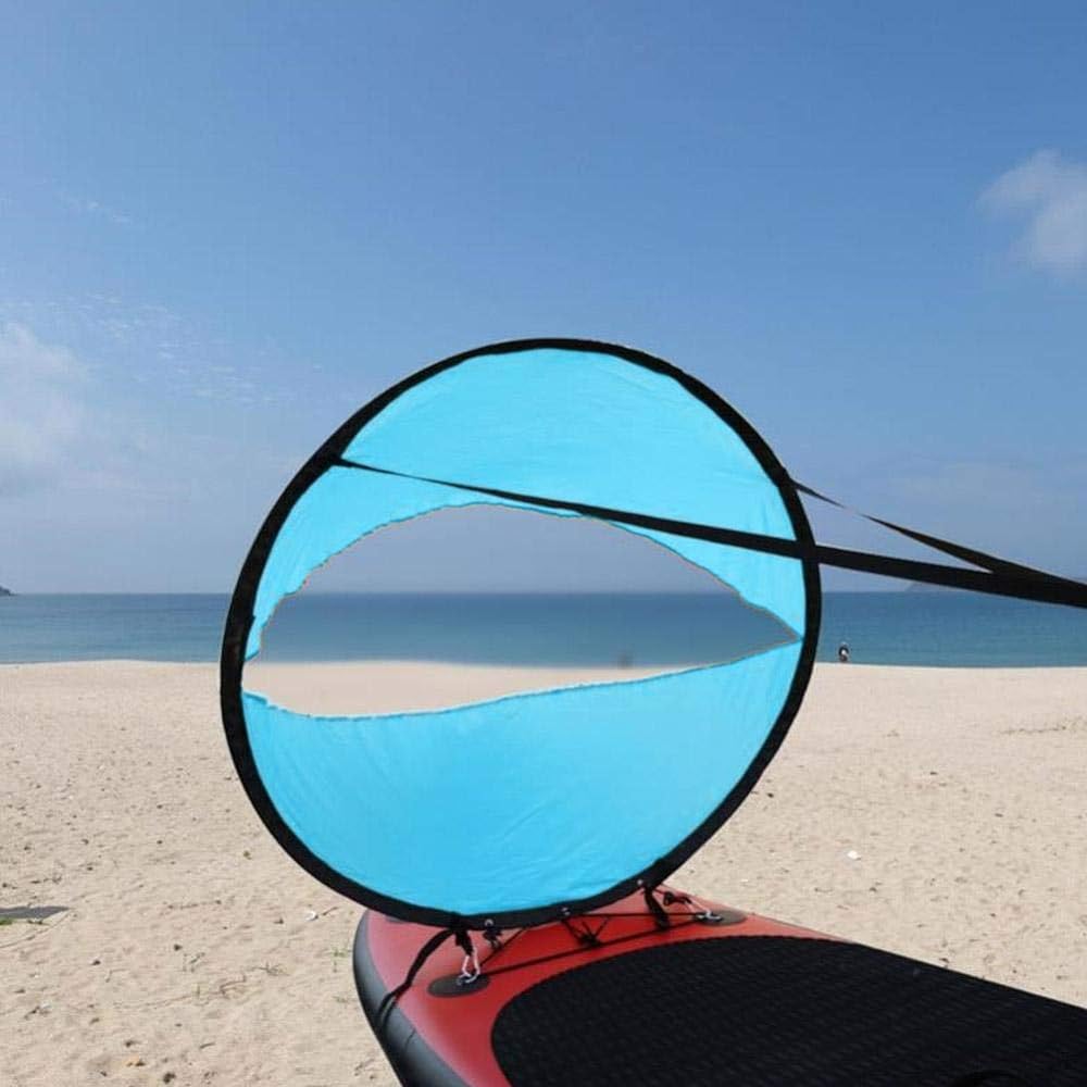 Kayak Sail Kayak Wind Sail 108cm Small Lightweight Foldable Easy to Use Compact Design Portable Kayak Canoe Inflatable Boat with Storage Bag