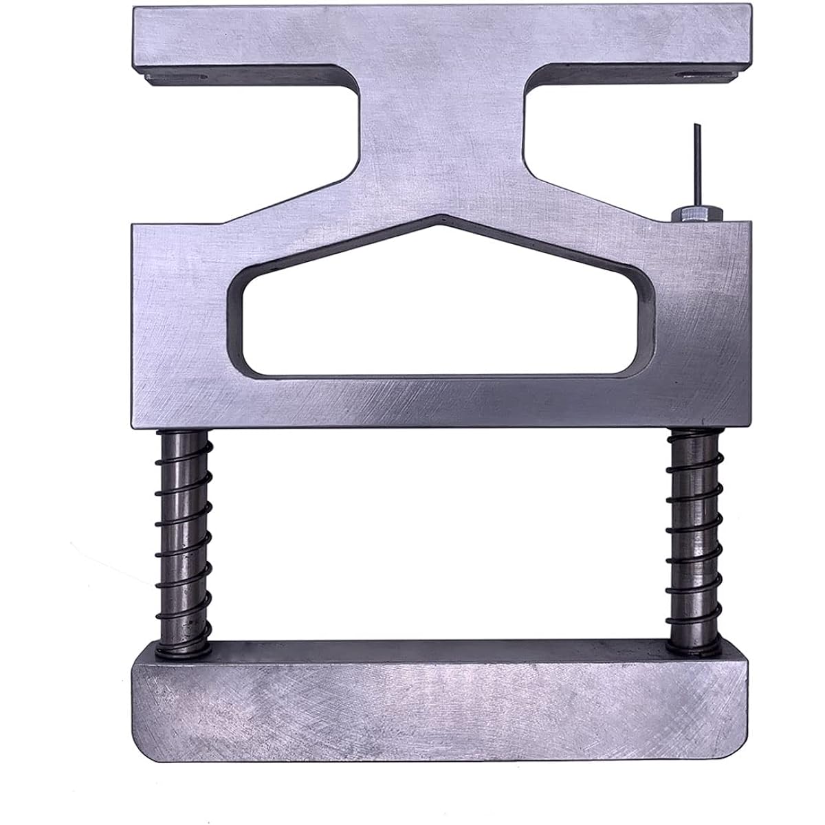 Jiayouy Spring Loaded Piano Center Pin Removal/Extraction Tool Piano Tuning Tool Silver - 5.3 x 4.2 inches
