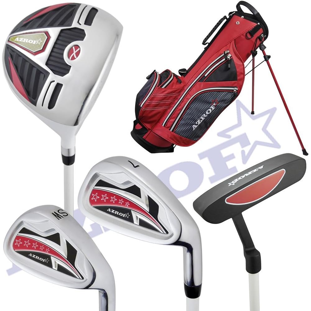 AZROF Club Set Club Set (Set of 4) for 9-12 years old Junior