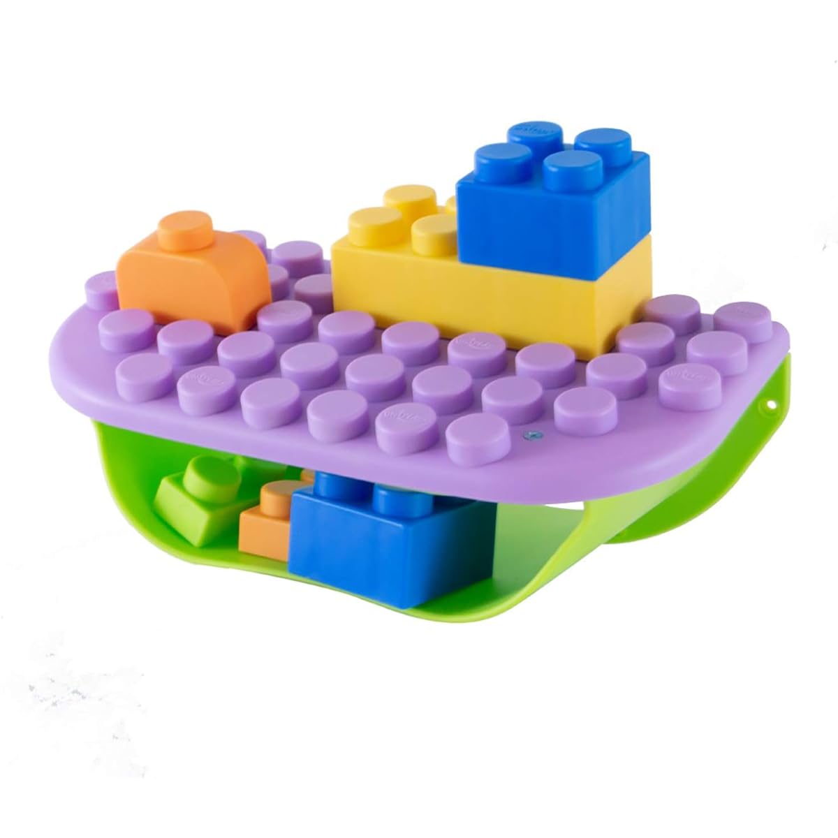 UNiPLAY Soft Blocks Unishelf Series Baby, Toddler, Preschooler Development, Educational Creative Toys - (Purple)