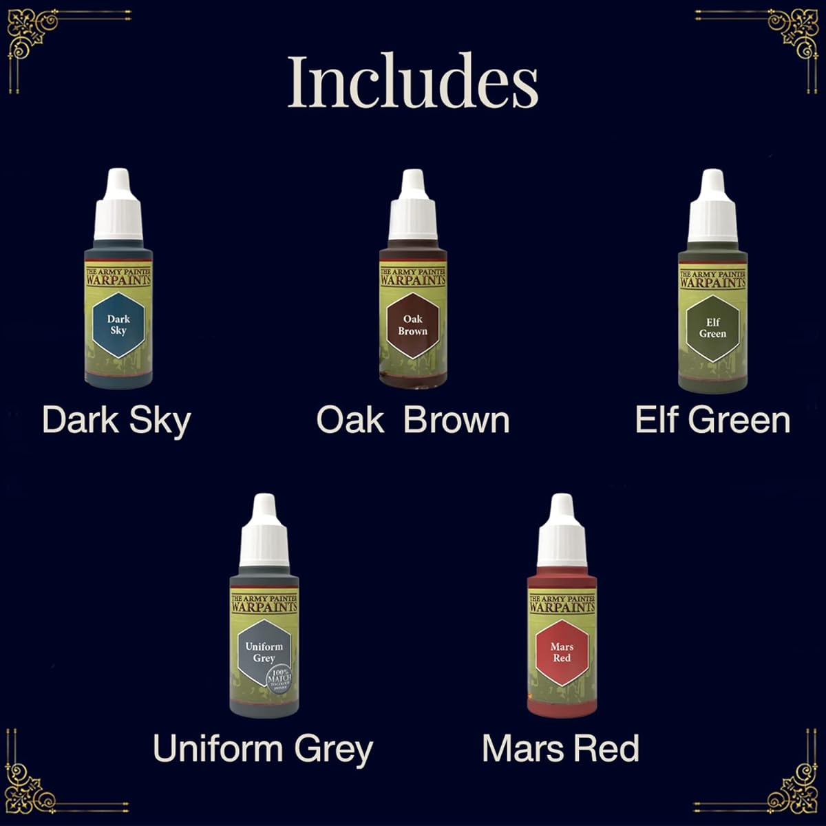 Wargames Delivery Warlord Games Black Powder War - American Civil War Paint Set for Revolutionary War Tabletop Toy Soldiers Miniature War Model War