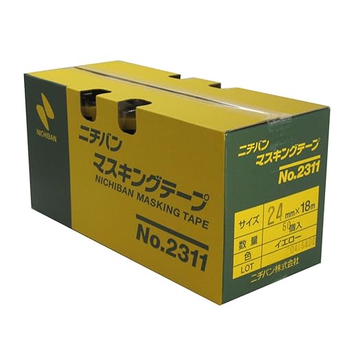 Nichiban No.2311 Masking tape (for vehicles) 15mm x 18M 80 rolls