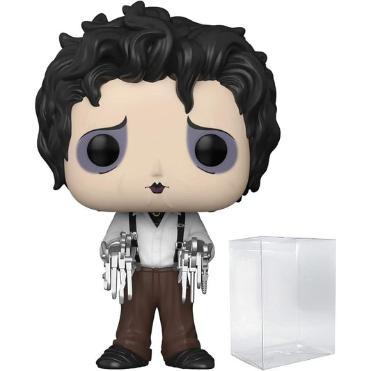 POP Edward Scissorhands - Edward in a Dress Funko Pop! Vinyl Figure (Includes Compatible Pop Box Protector Case), Multicolor, 9.5cm