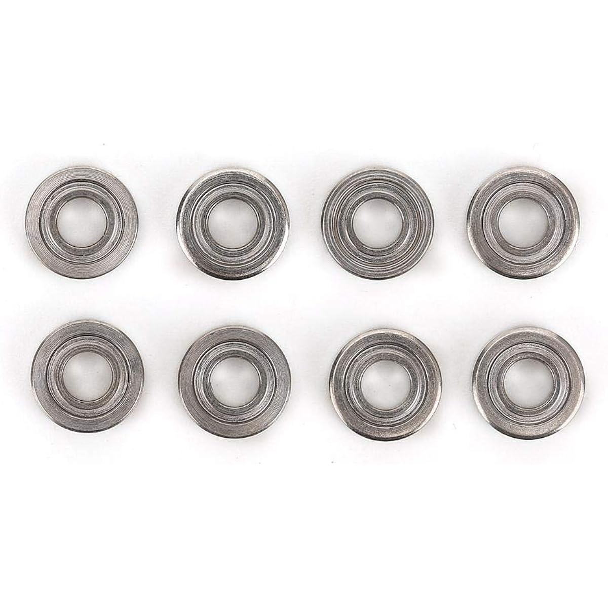 RC Car Bearings, 8pcs Metal Wheel Tire Bearings Remote Control Car Bearings Upgrade Replacement for WLtoys 1/28 K969 K989 P929 RC Car(3 x 7 x 2mm) Wltoys K989 Tires