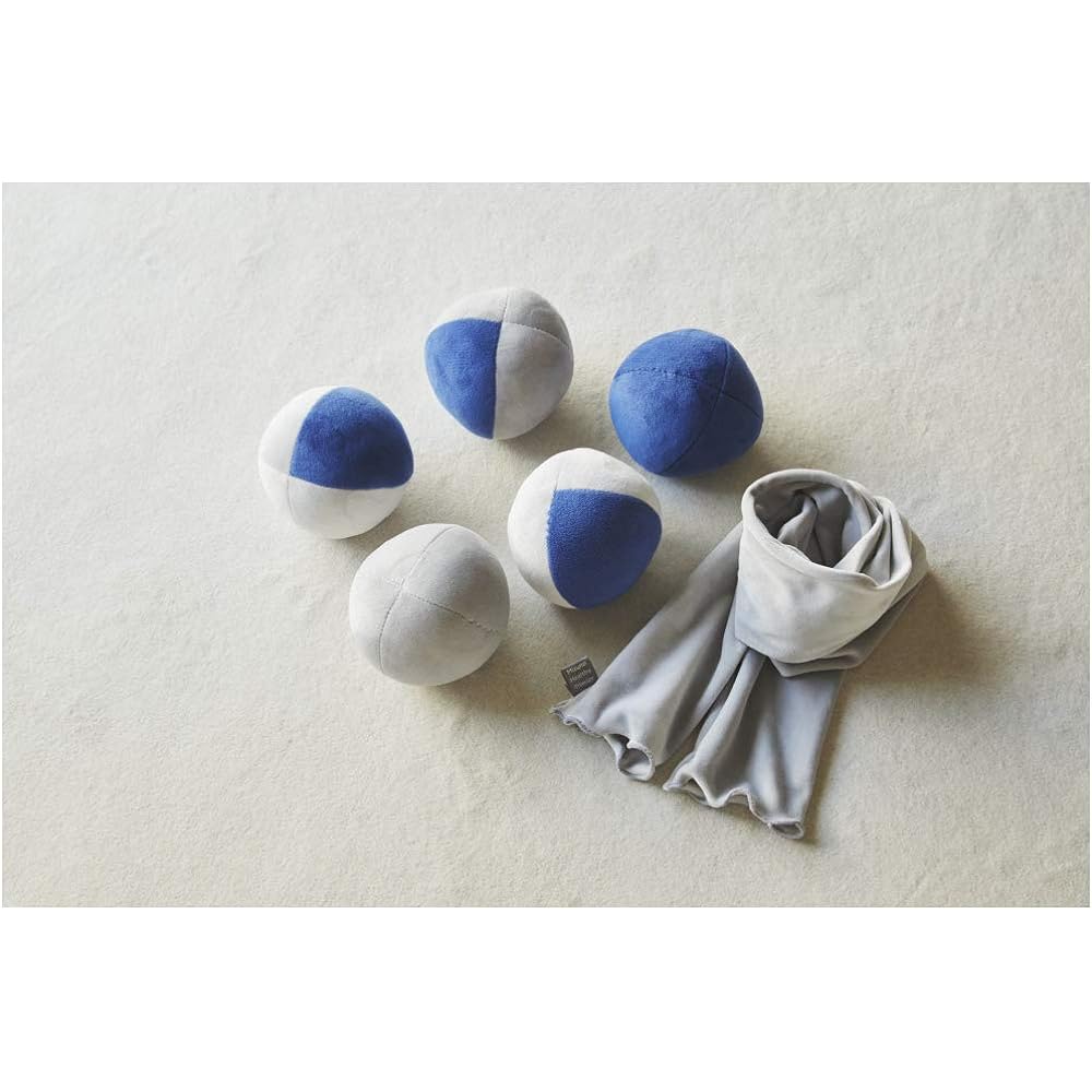 MIZUNO Healthy Interior Dumbbell Ball Bollet Cunk Health Training Equipment Design that blends in with your interior Neck, Shoulders, Back Cover/5 Balls Beige C3JHI001