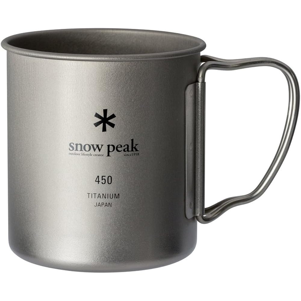 Snow Peak Titanium Single Mug Set