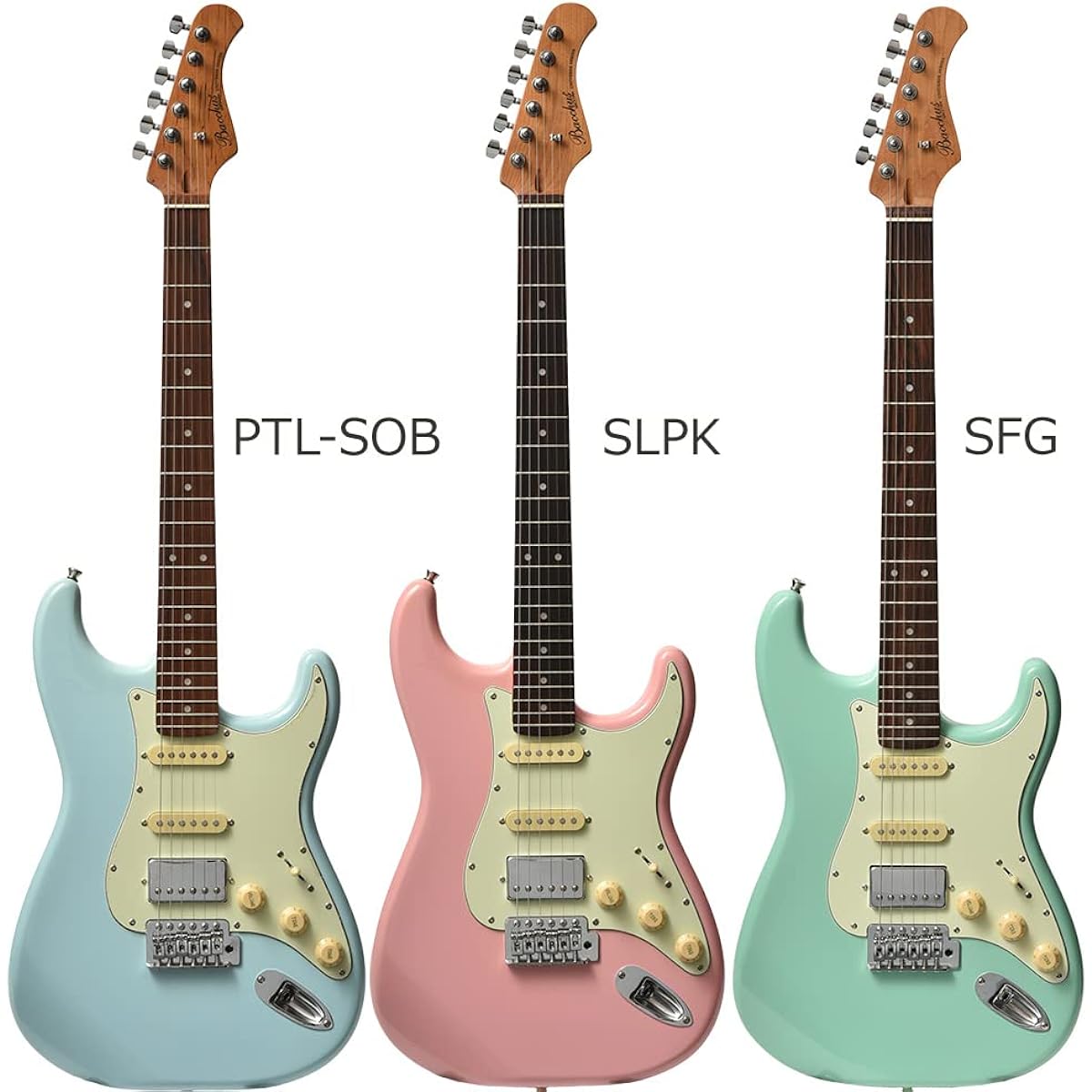 Bacchus BST-2-RSM/R Electric Guitar Beginner 14-piece Set [With Mini Amp] PTL-SOB Stratocaster Type Bacchus