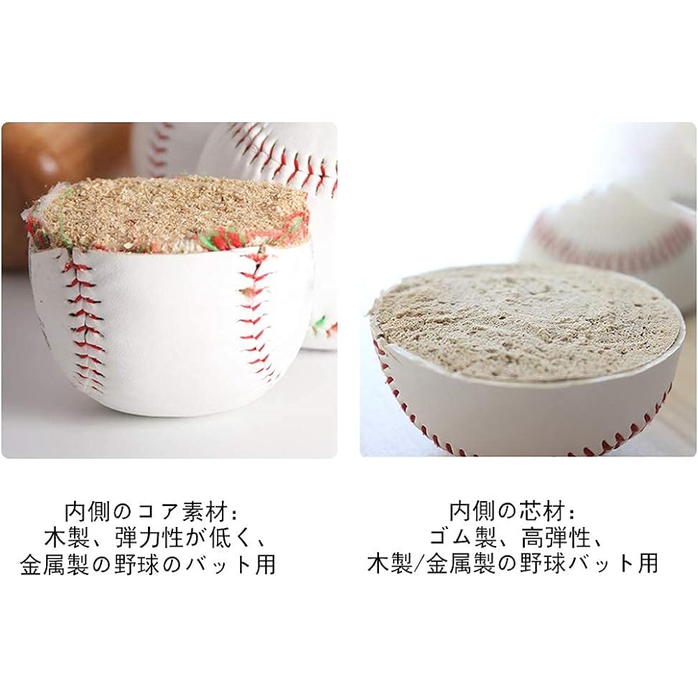 Zhi Jin 12 Pieces Hardball Baseball Hardball Practice Baseball Hardball Hardball Practice Ball Batting Practice Catch Ball High School Baseball Autographed Ball 1 Dozen