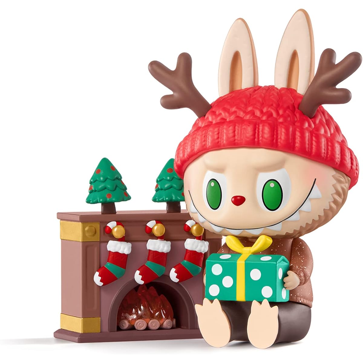 POP MART The Monsters Together Christmas 12pcs Exclusive Action Figure Box Toys Bulk Box Popular Collectibles Art Toys Cute Figures Creative Gifts for Christmas Birthday Party Holidays
